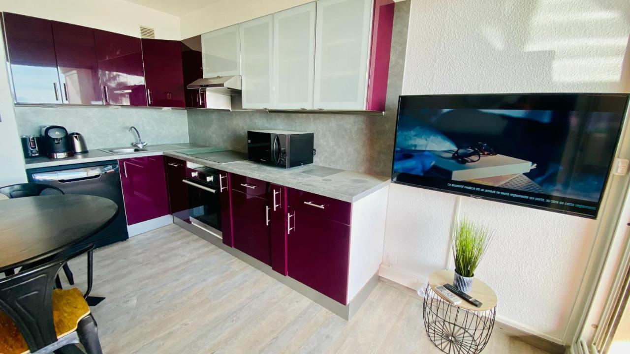 Apartmán "Dream" Magnifique Vue Mer, Terrasse, Parking, Le Reve Canet-en-Roussillon Exteriér fotografie
