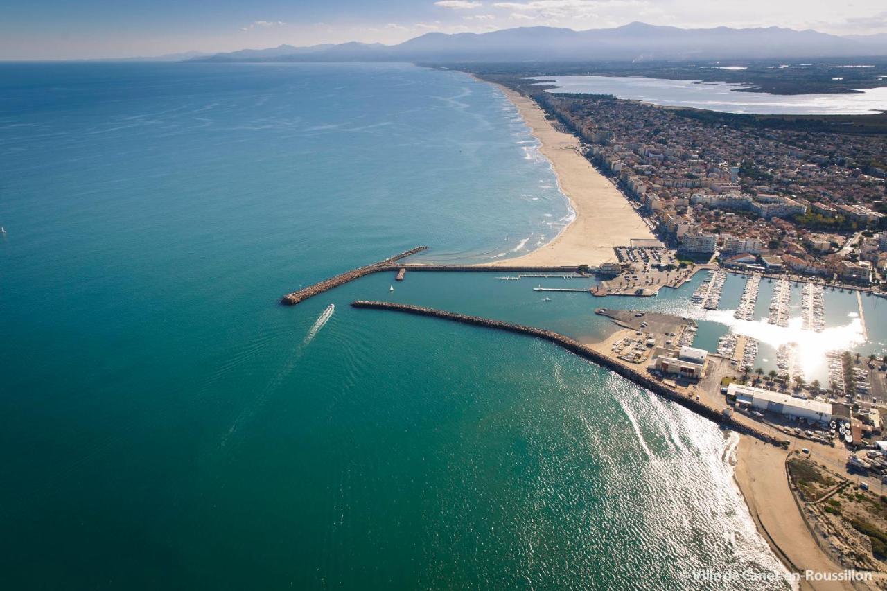 Apartmán "Dream" Magnifique Vue Mer, Terrasse, Parking, Le Reve Canet-en-Roussillon Exteriér fotografie
