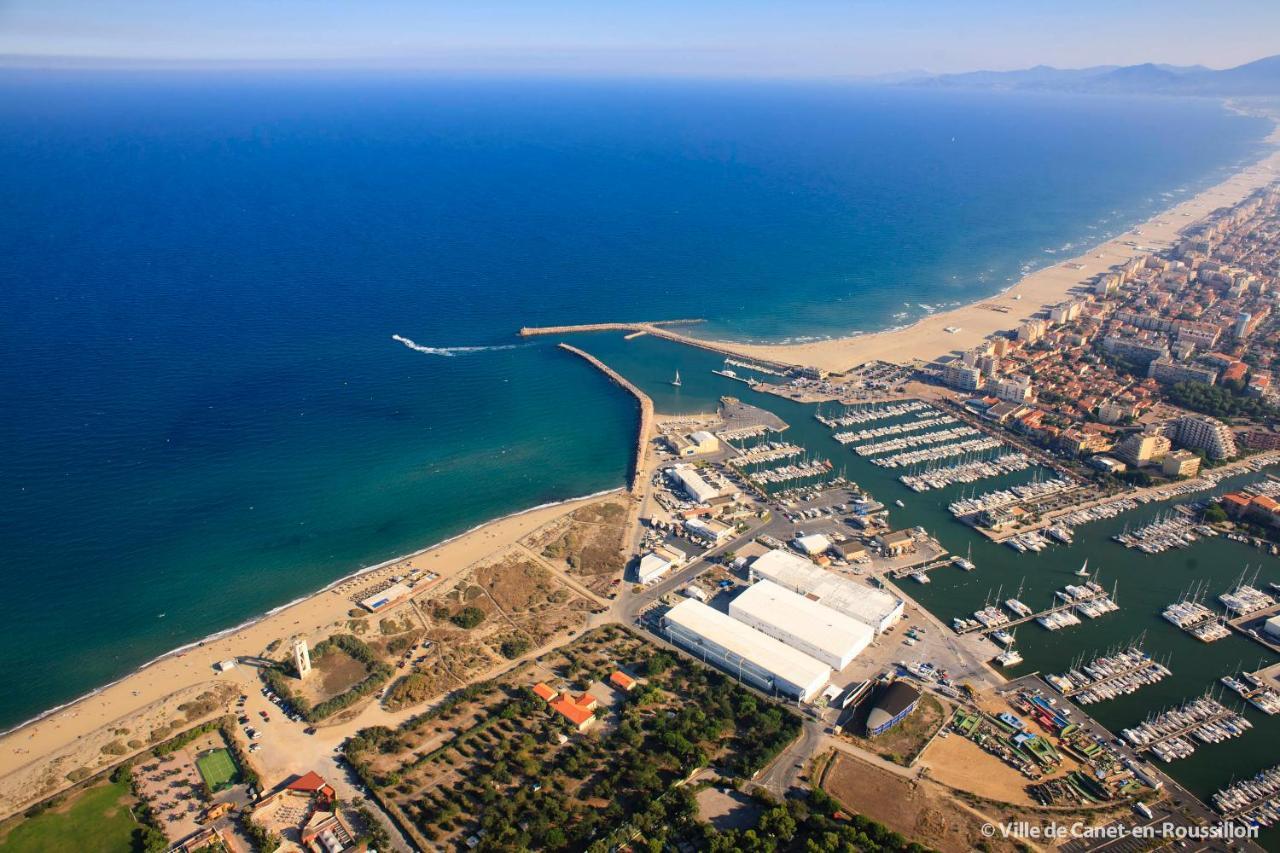 Apartmán "Dream" Magnifique Vue Mer, Terrasse, Parking, Le Reve Canet-en-Roussillon Exteriér fotografie